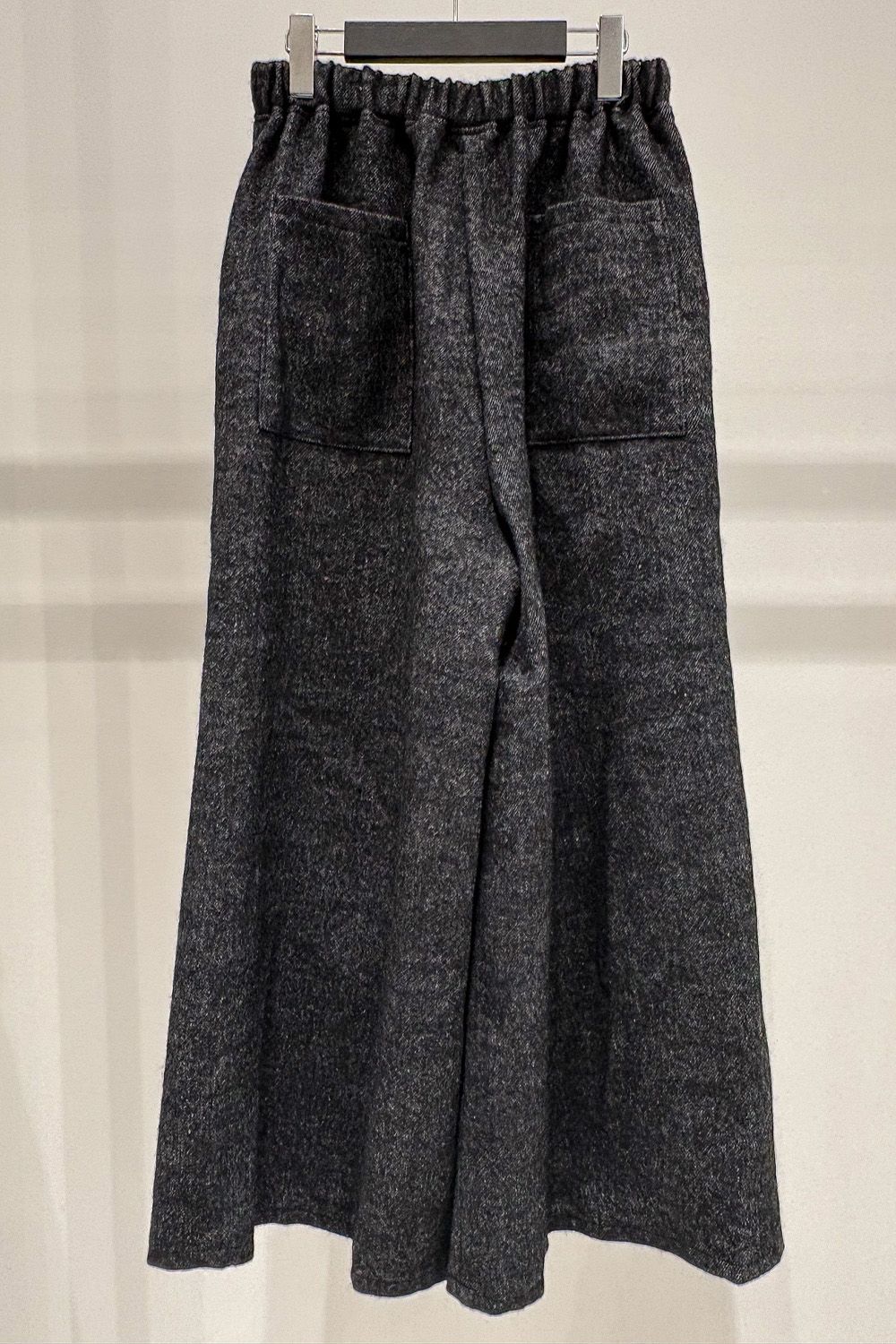 ［ラスト1点 サイズ1］Knee-Tucked Easy Pants / ダークグレー
