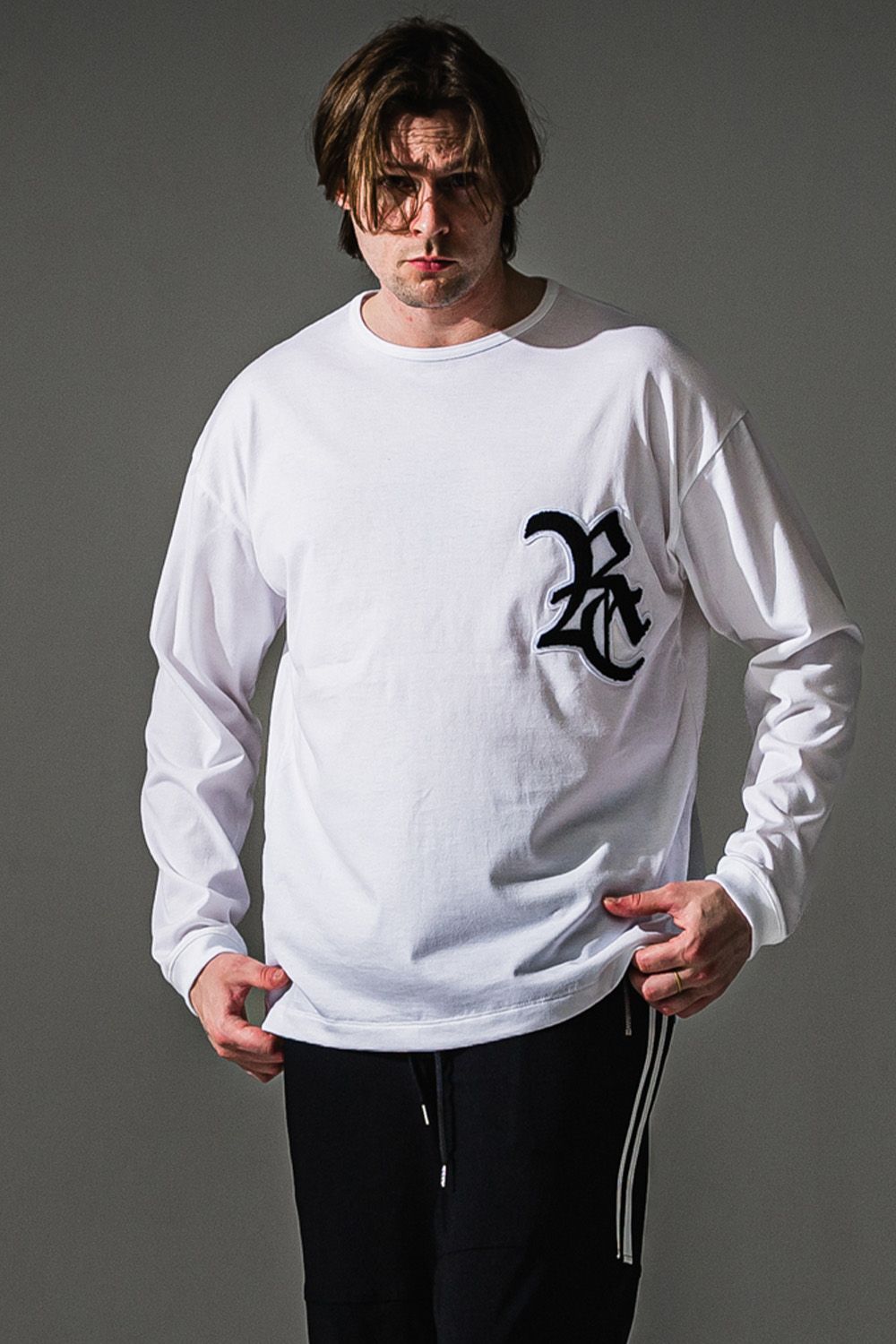 ［ラスト1点 サイズ2］RC over longsleave Tee / ホワイト