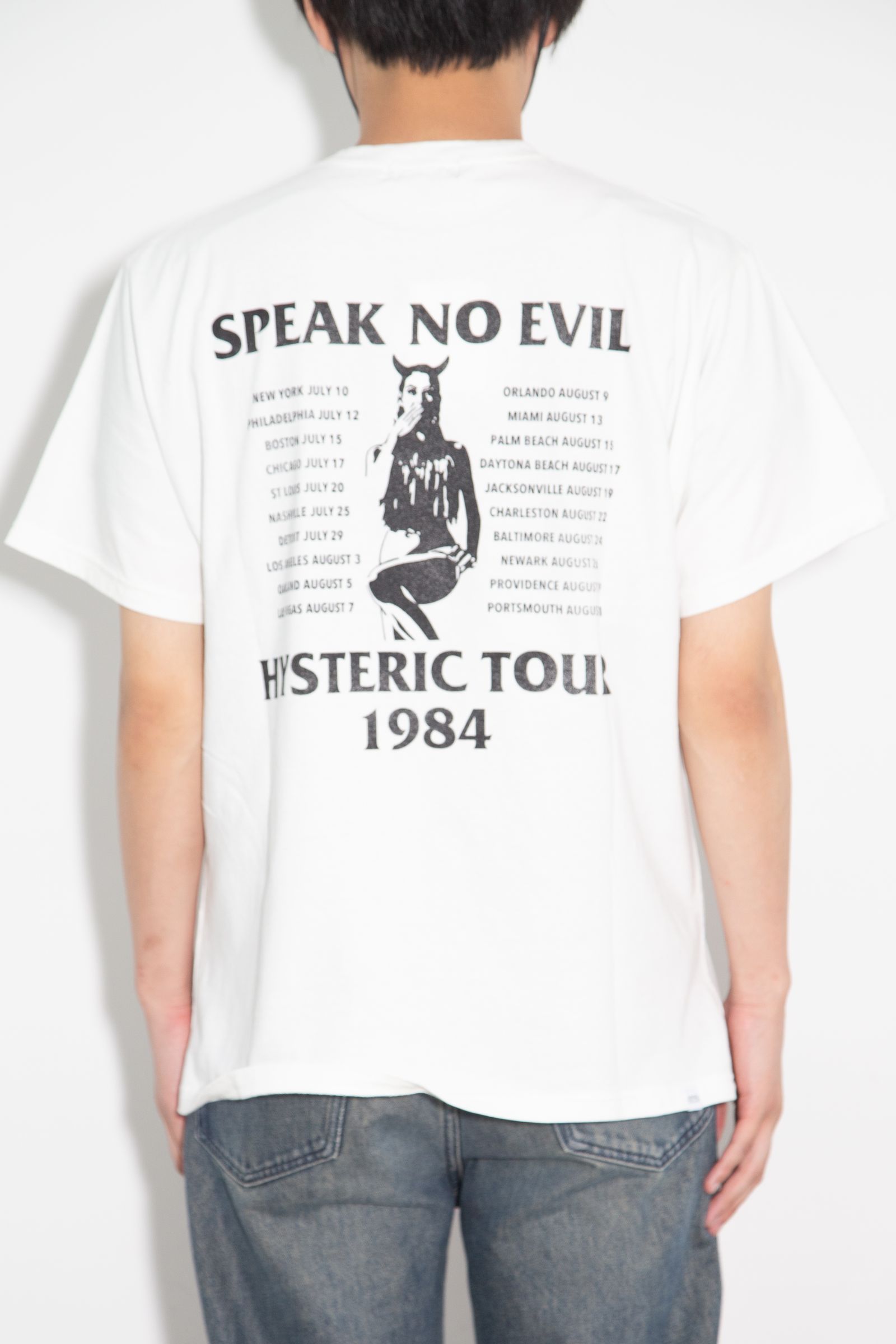 HG/HG TOUR 1984 Tシャツ / ホワイト