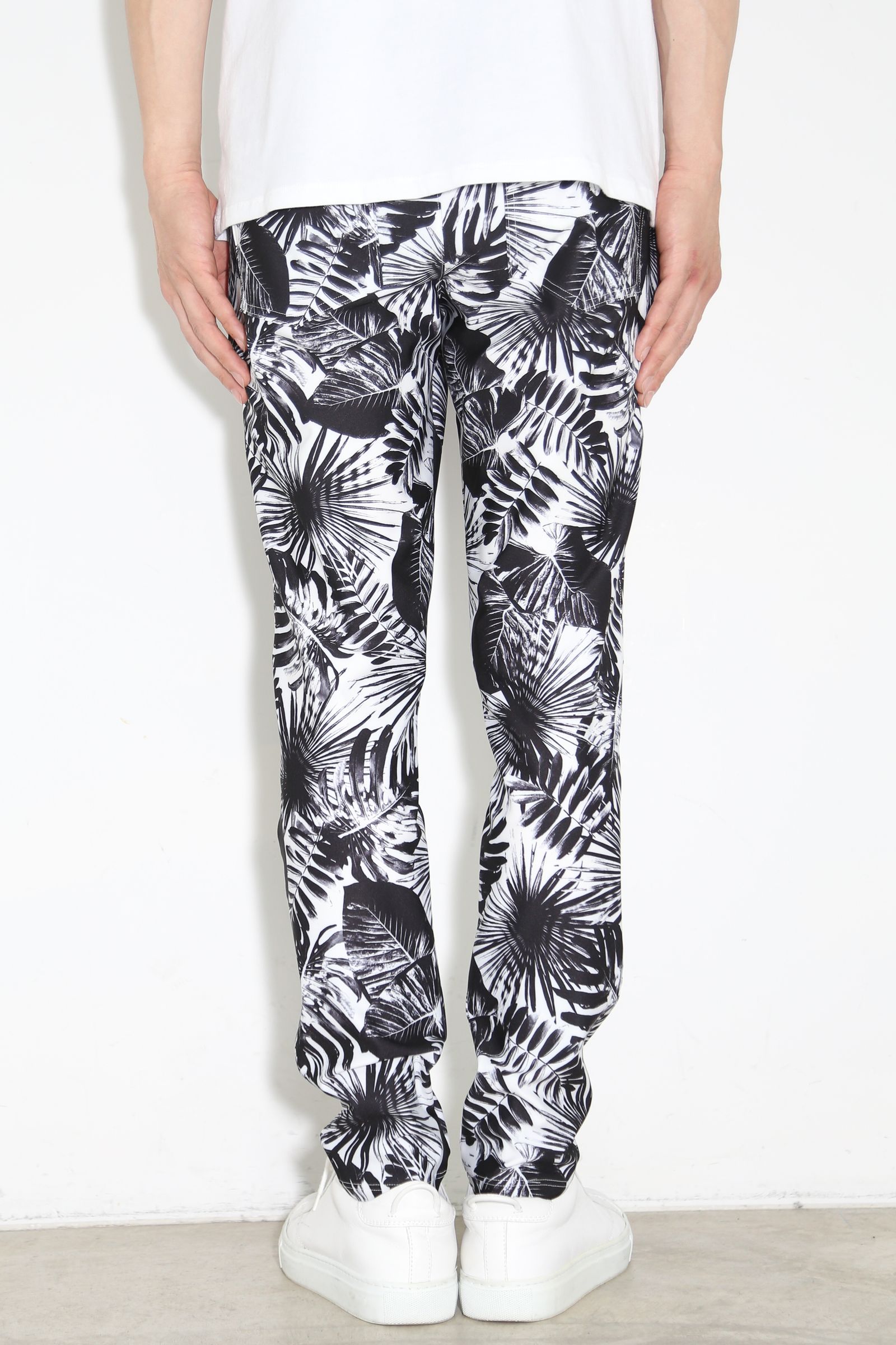 CHRIS EASY PANTS / リーフブラック