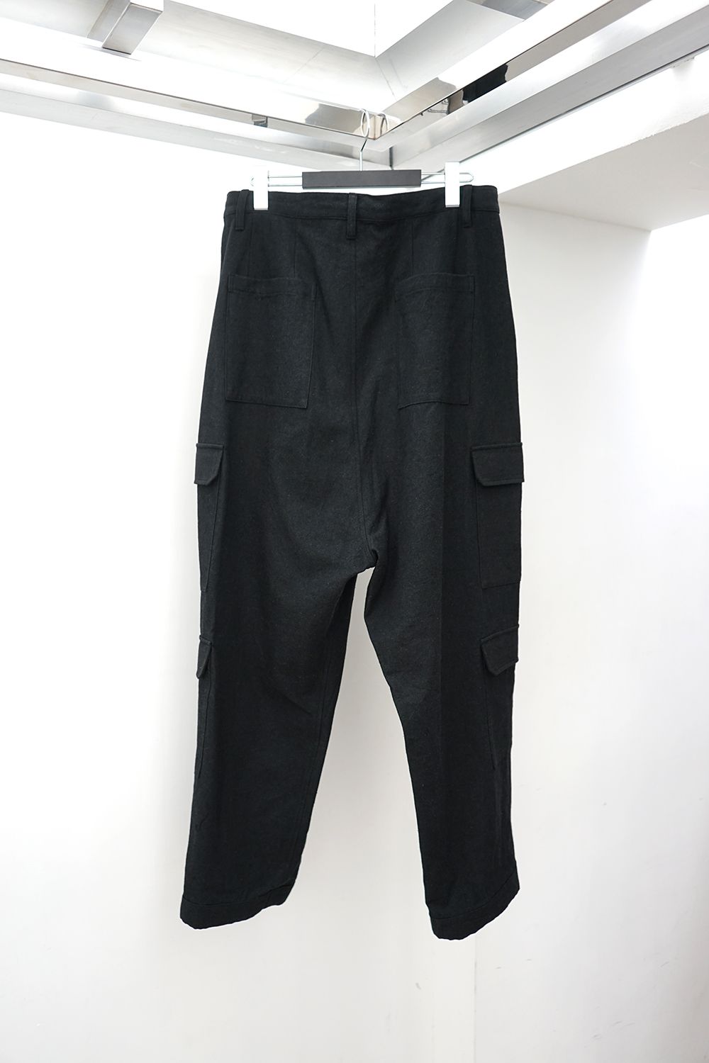 Cargo Drop-Crotch Pants