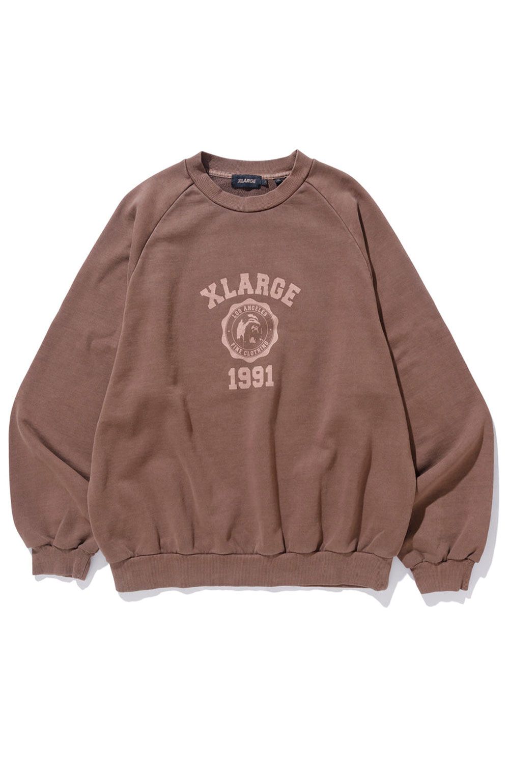 OVERDYE RAGLAN CREWNECK SWEAT / ブラック - S