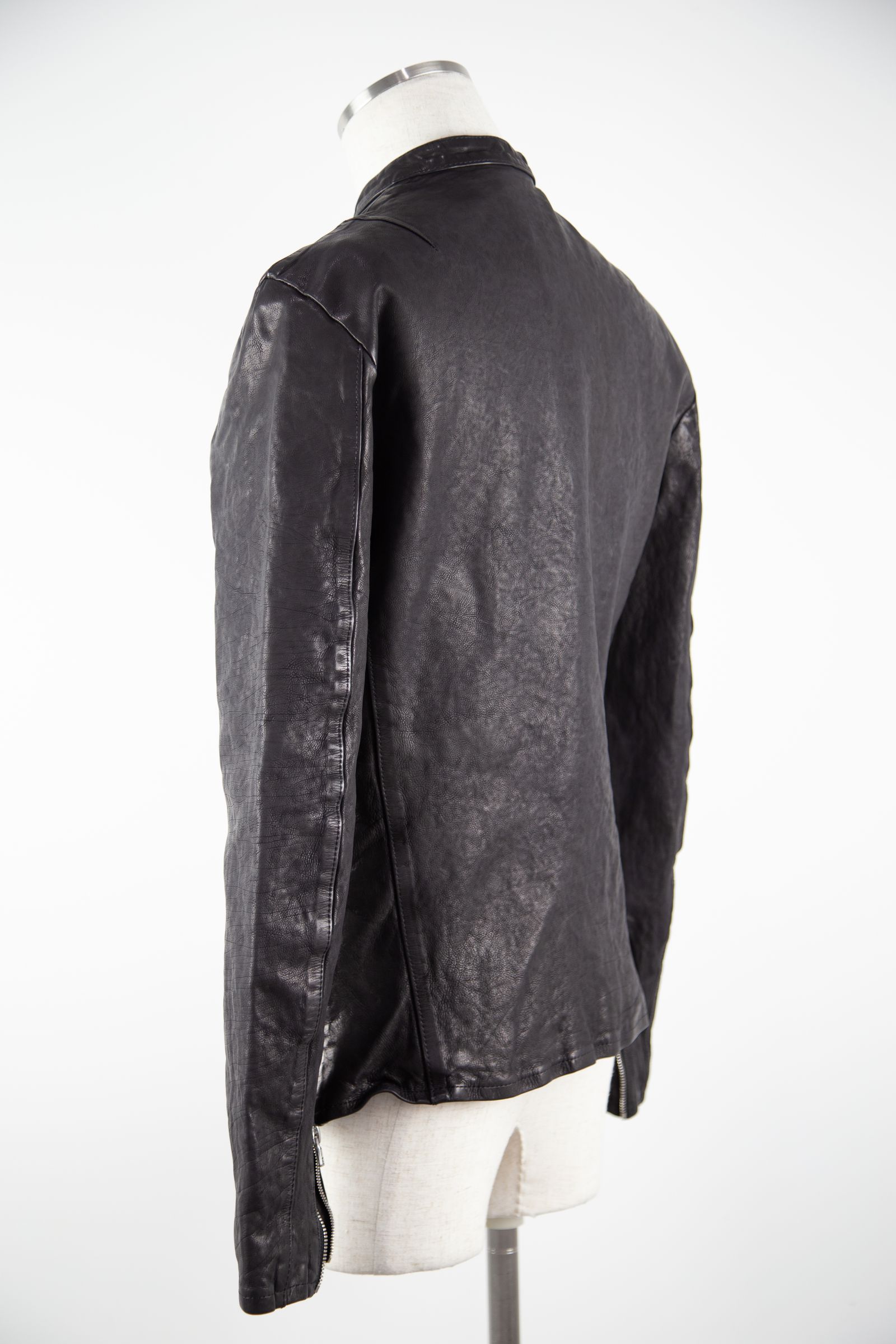 ジャケット・アウター BACKLASH garment dye single riders ISAMU KATAYAMA BACKLASH - JAPAN CALF NATURAL DYED “GARMENT