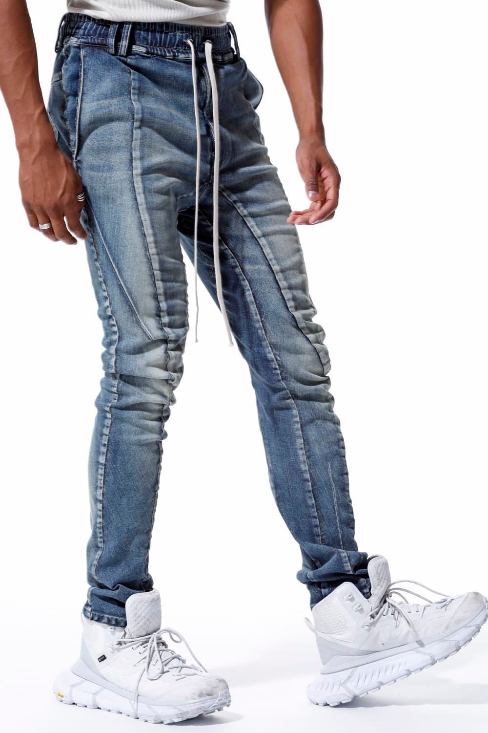 アナトミカルフィットデニム / DENIMD ANATOMICAL FITTED LONG PANTS / ブルー / ag-1806-4