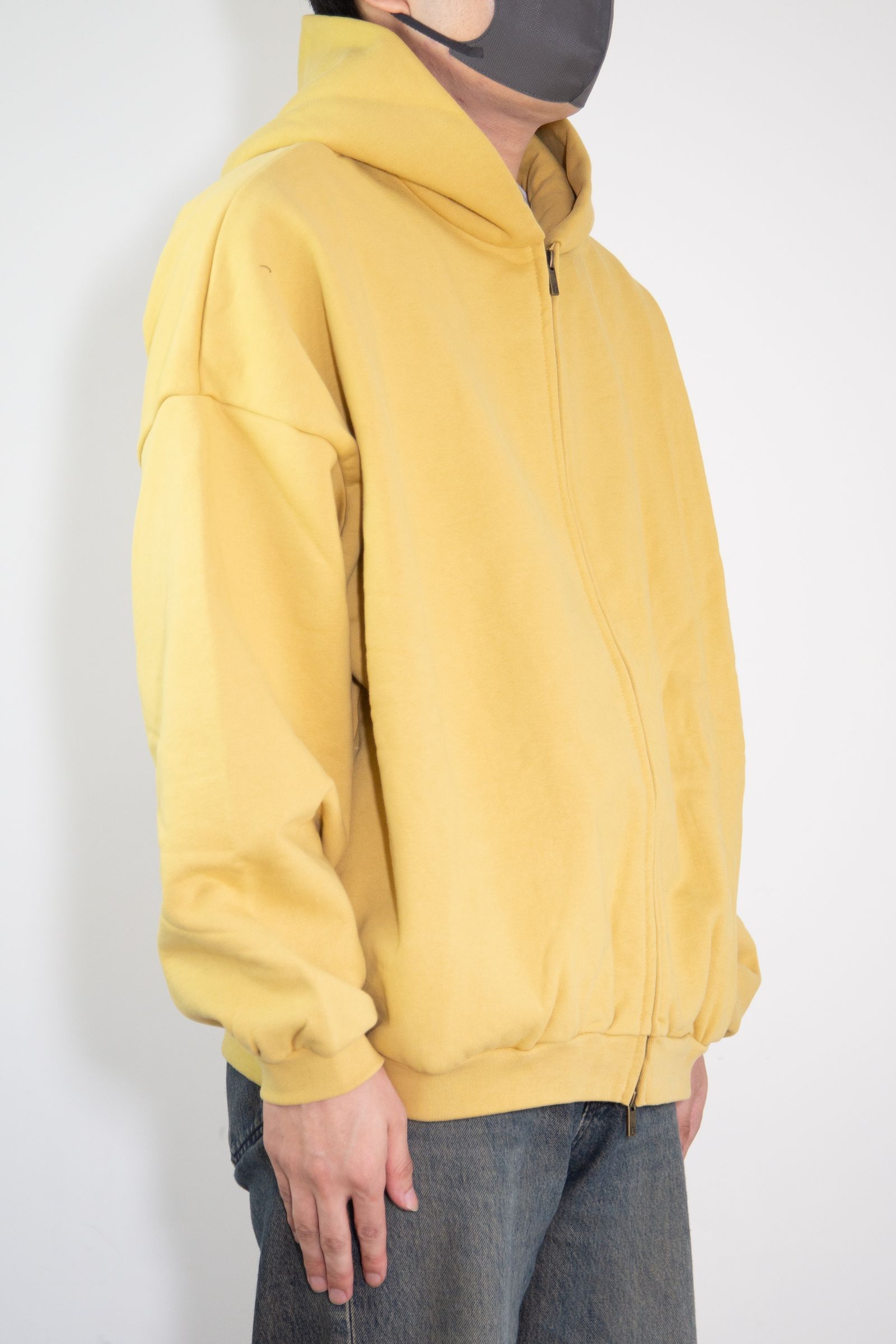 24FW HEAVY WEIGHT FULL ZIP HOODIE / アンバー