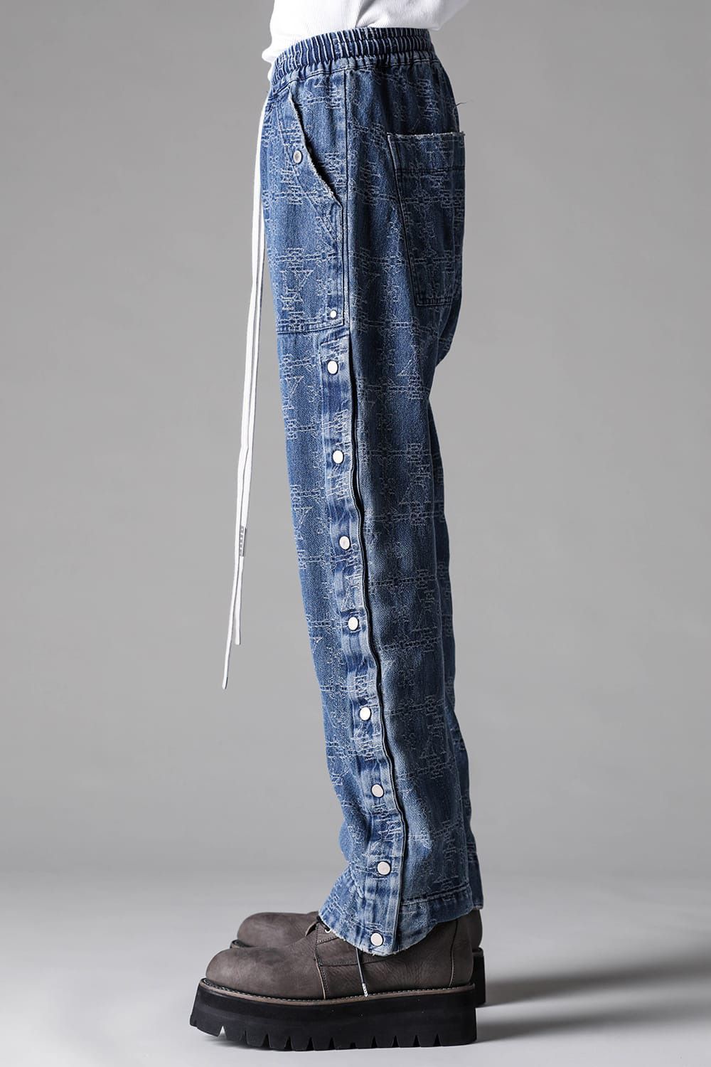 Jacgurd Denim Sarouel Flare Pants