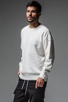 【人気継続商品】 thermal loose trainer / ホワイト