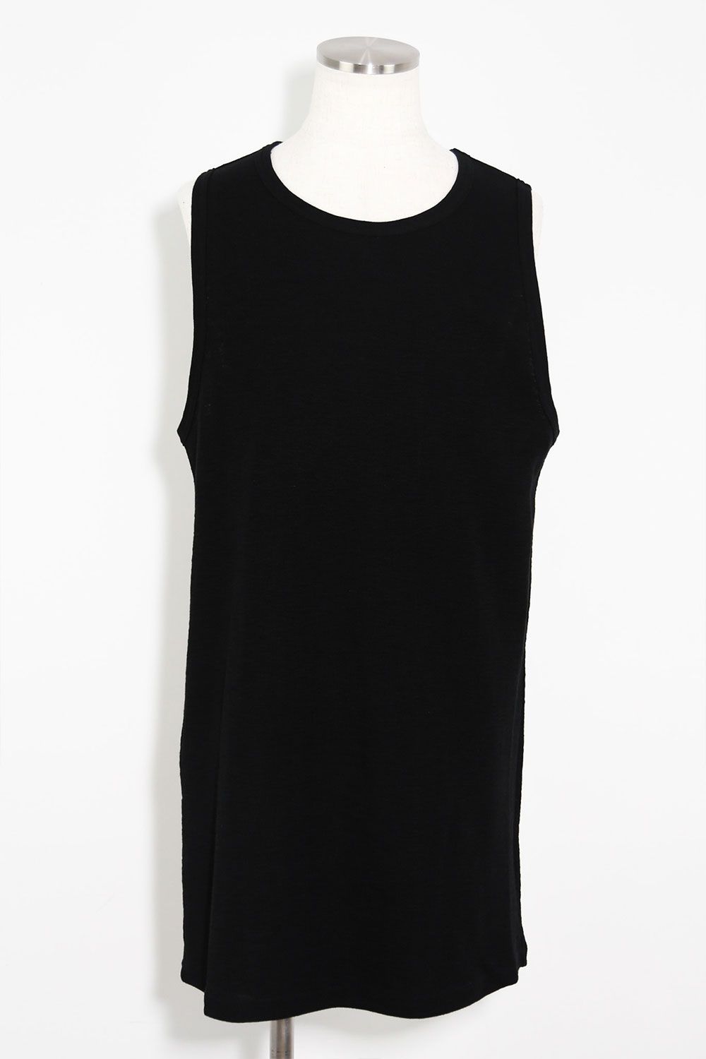 サーフニットロングタンクトップ / Surf Knit Long Tank Top / ブラック / ag-6083-4