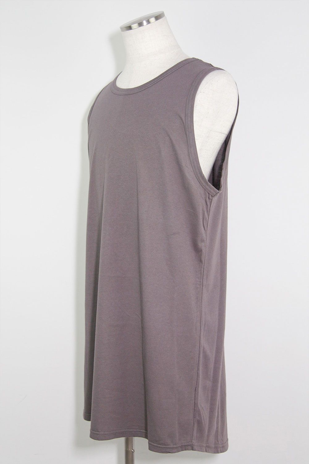 ロングタンクトップ / Long Tank Top / グレー / ag-6083-1
