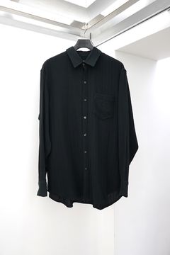 Shadow-Stripe Double-Gauze Dress Shirt