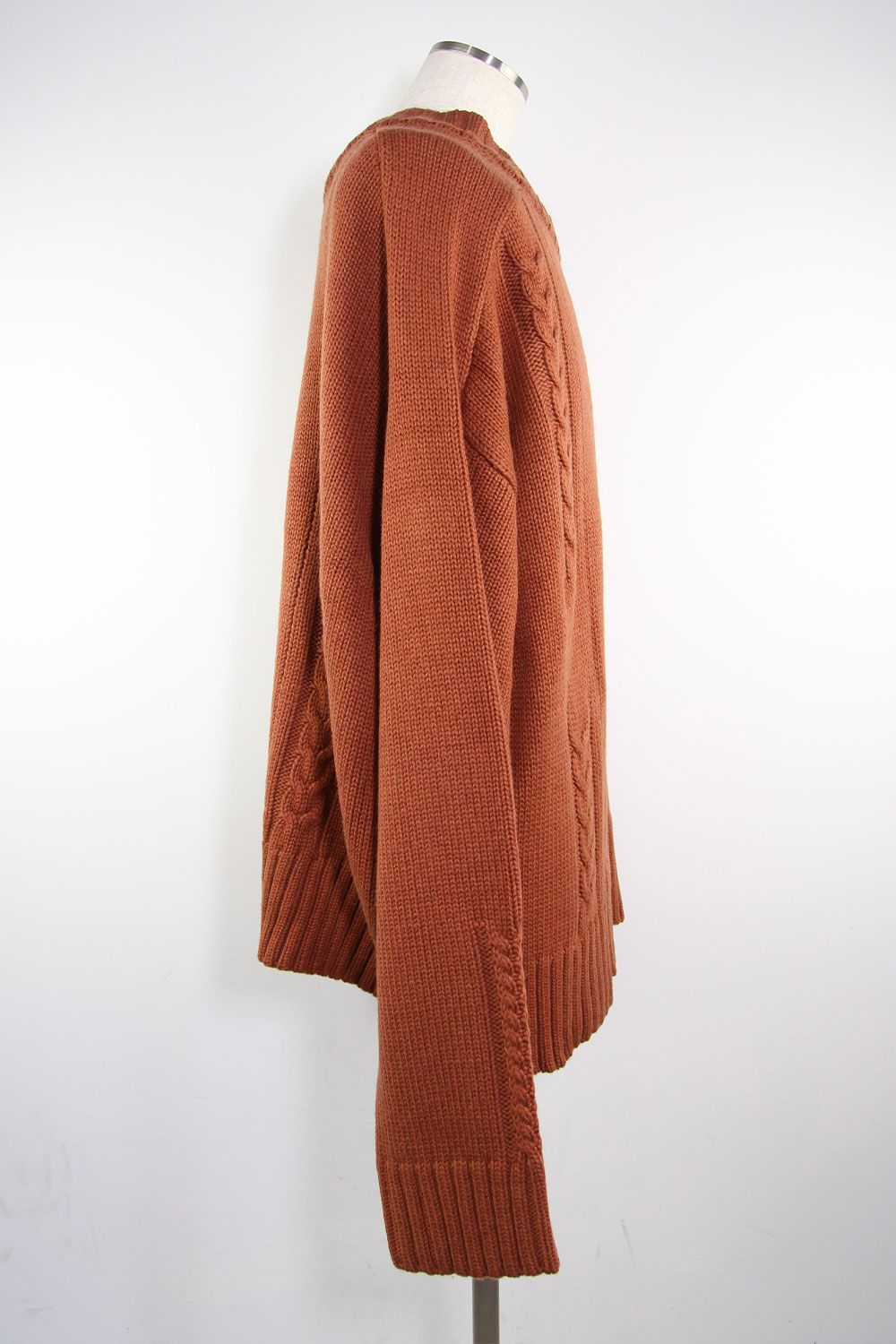 ローゲージニットプルオーバー / Low Gauge Knit Pullover / ブラウン