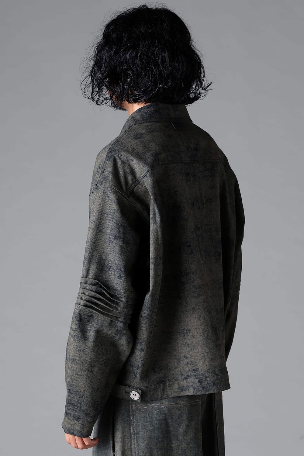 ジャケット・アウター DEFORMATER. A.F ARTEFACT A.F ARTEFACT - Coated Bonding Hoodie Denim Blouson