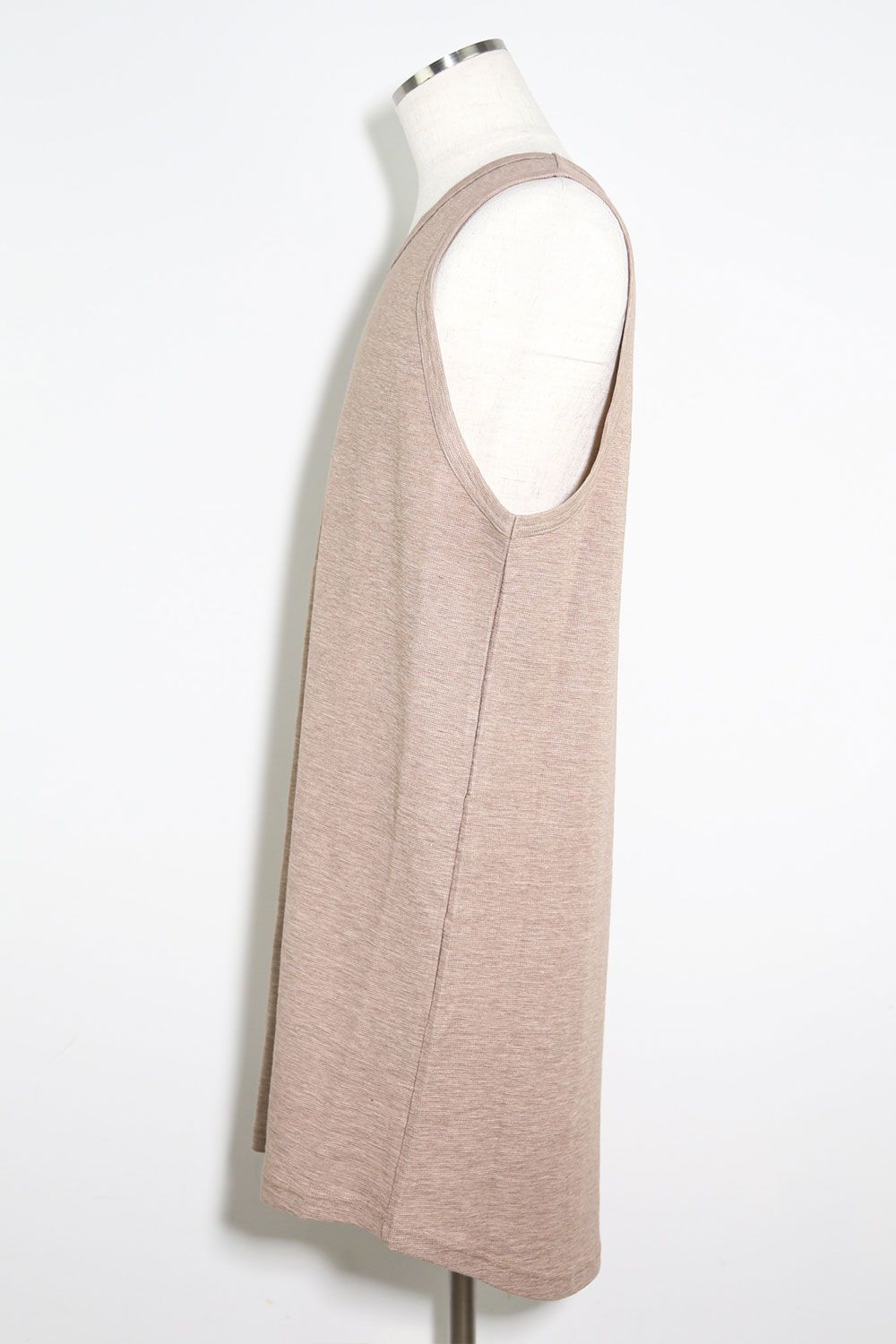 サーフニットロングタンクトップ / Surf Knit Long Tank Top / ベージュ / ag-6083-4
