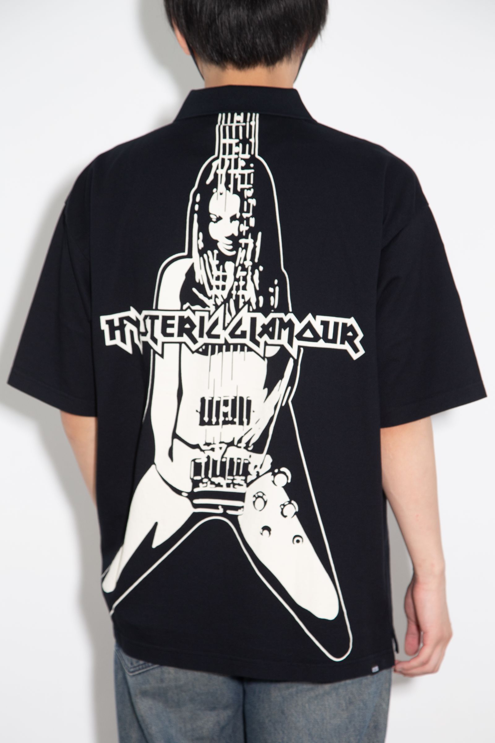 METAL GUID ポロシャツ / ブラック