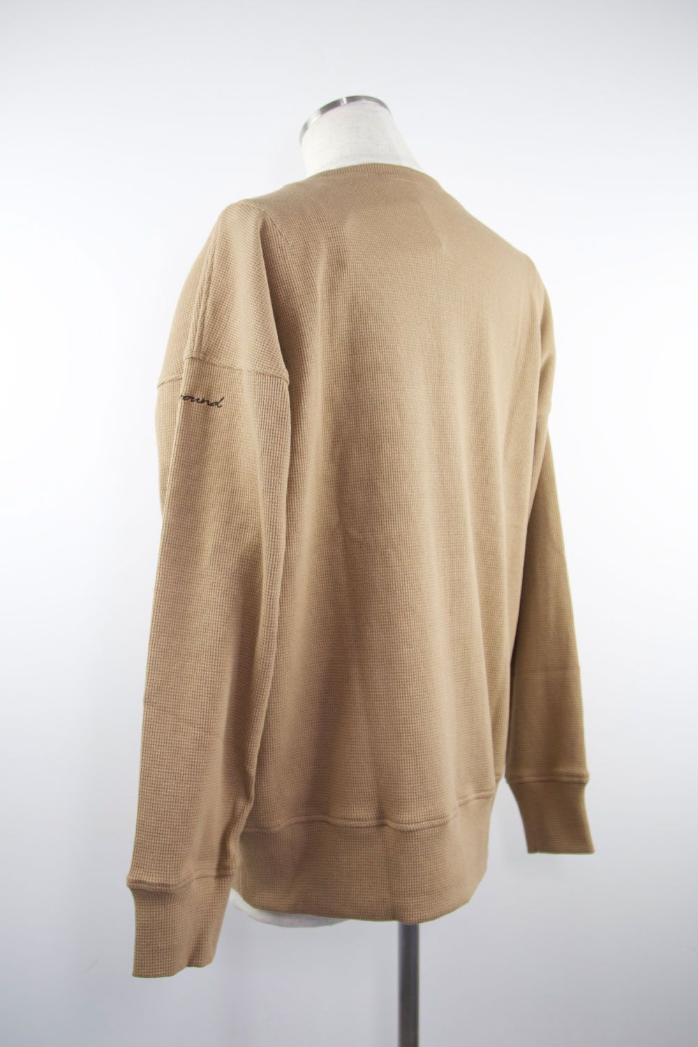 【人気定番商品】 WAFFLE THERMAL LOOSE TRAINER / ベージュ