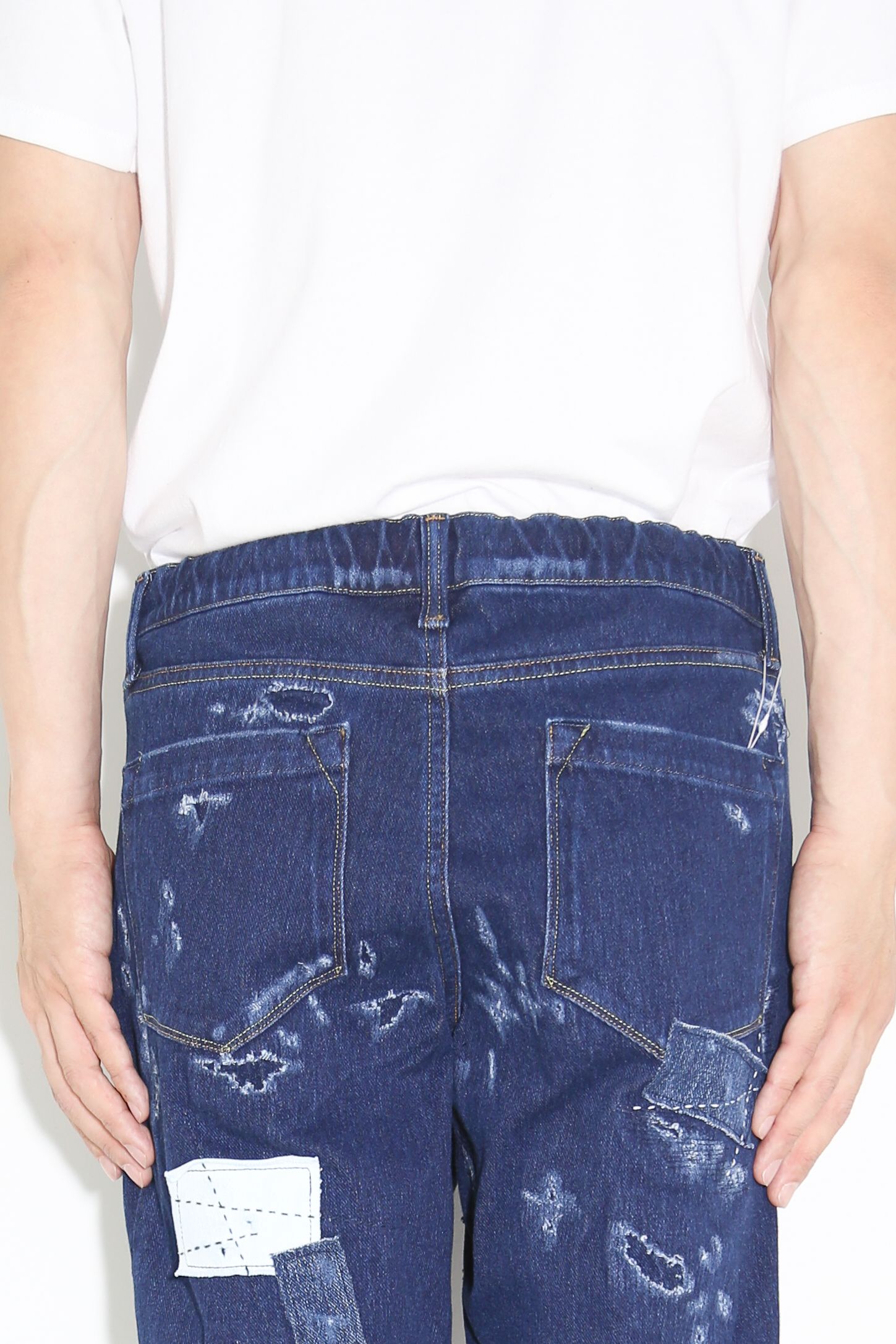 【人気定番商品】MICK DENIM JERSEY / ダークインディゴリメイク