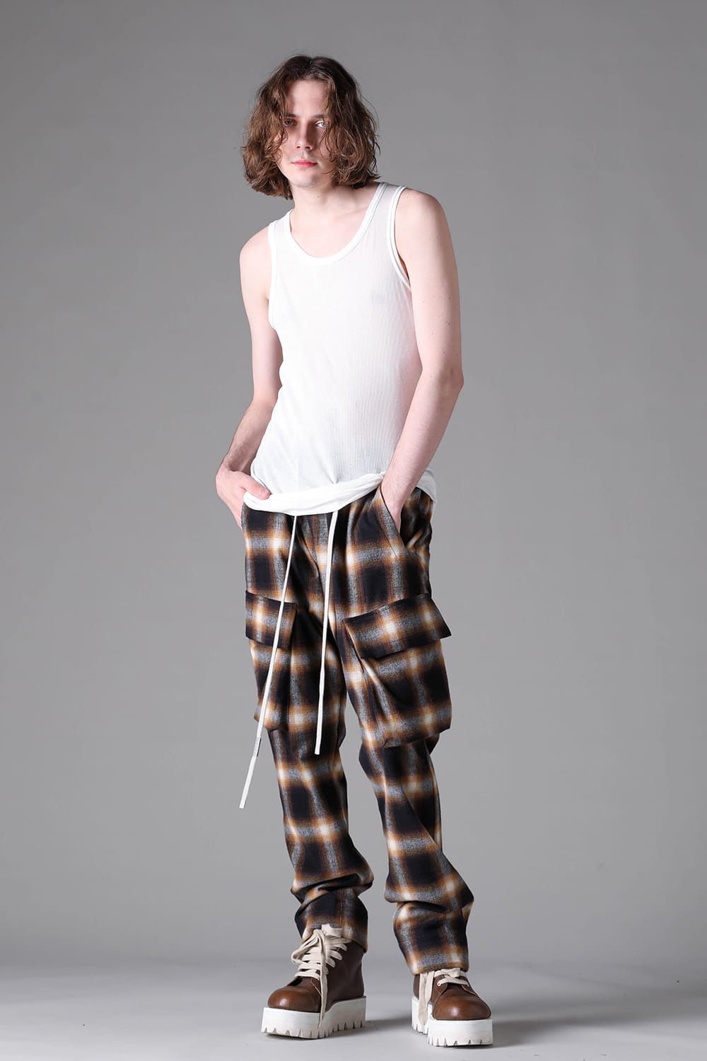 Back-Printed Rib Tank Top