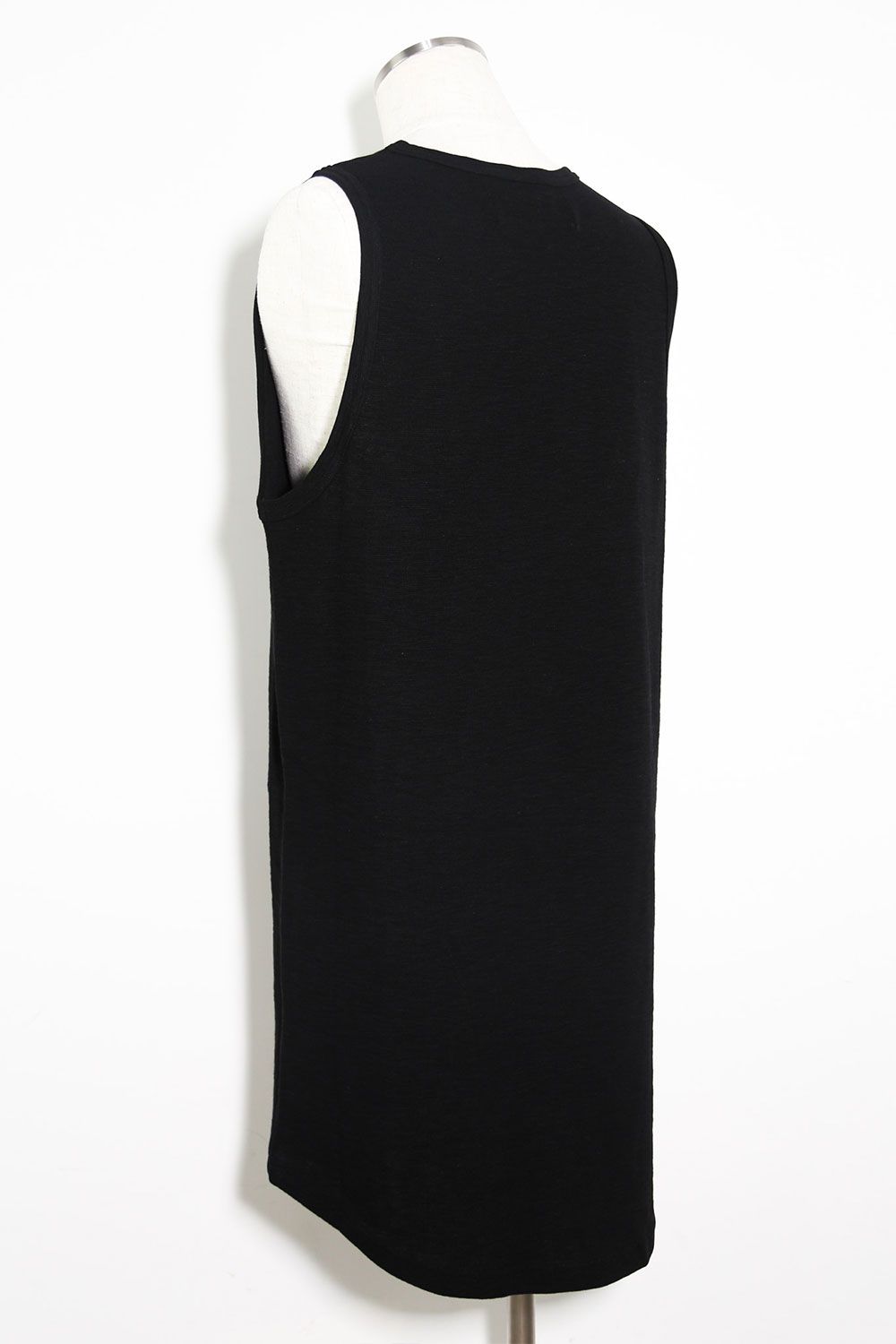 サーフニットロングタンクトップ / Surf Knit Long Tank Top / ブラック / ag-6083-4