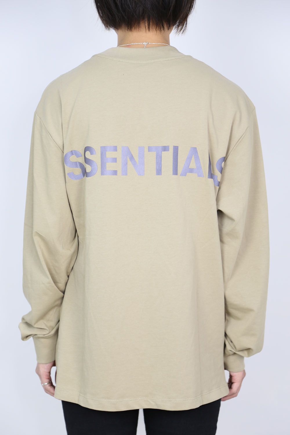 REFLECTOR LOGO L/S TEE / タン