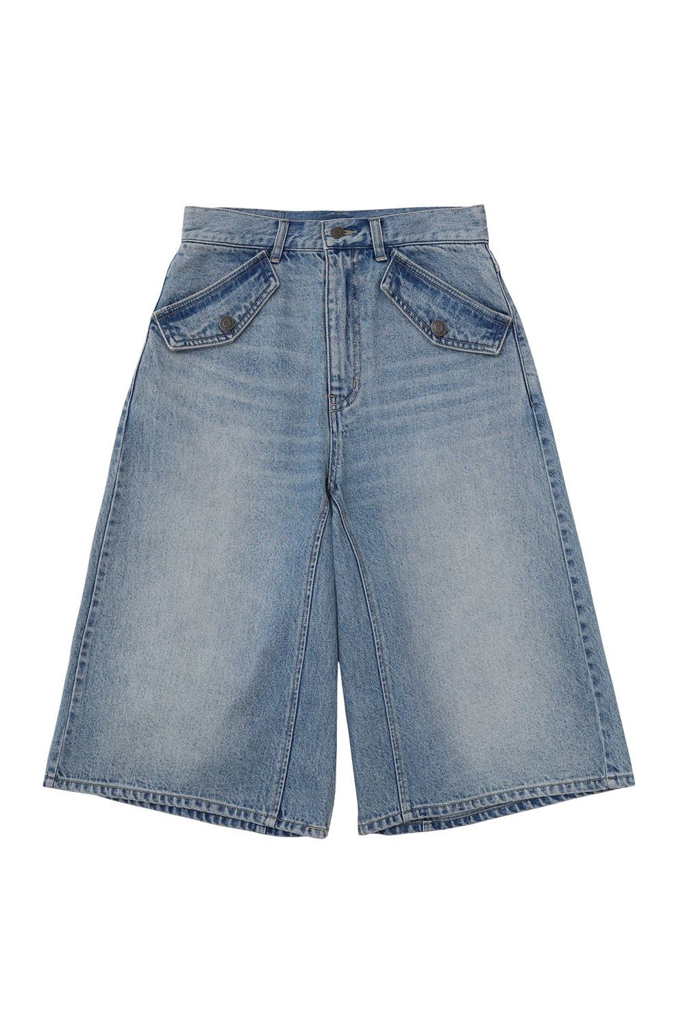 FLAP POCKET SHORTS / ライトインディゴ