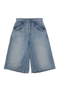 FLAP POCKET SHORTS / ライトインディゴ