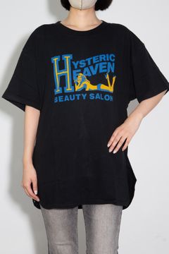 H BEAUTY SALON オーバーサイズTシャツ / ブラック