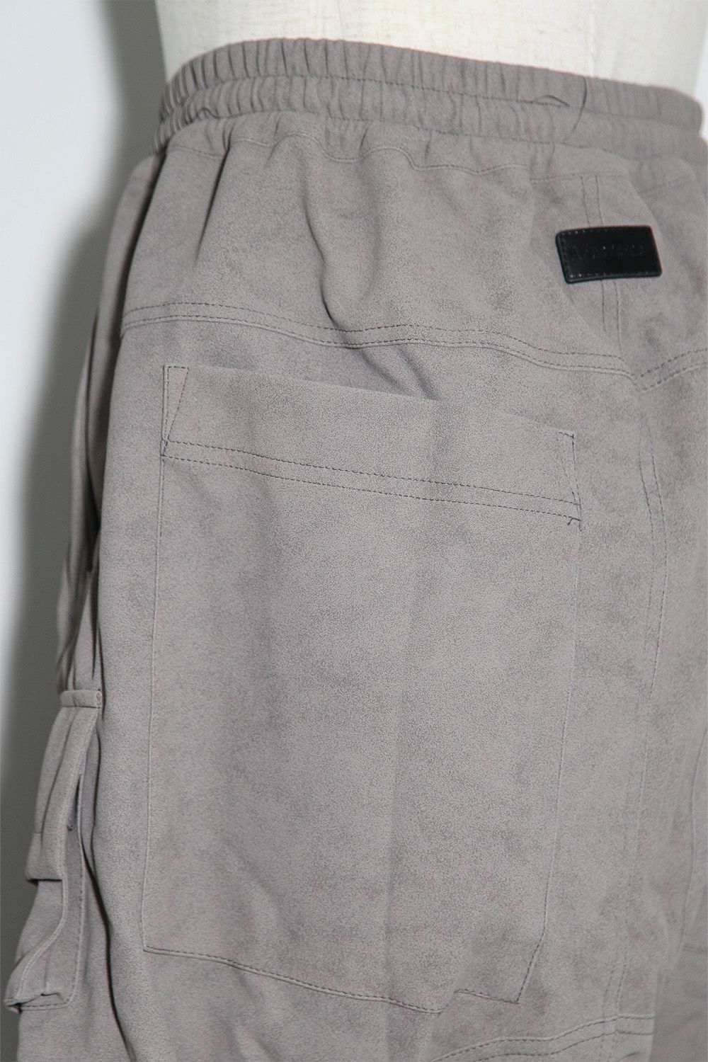 レイヤードブーツカットパンツ / LAYEDER BOOTS CUT / グレー / ag-12009