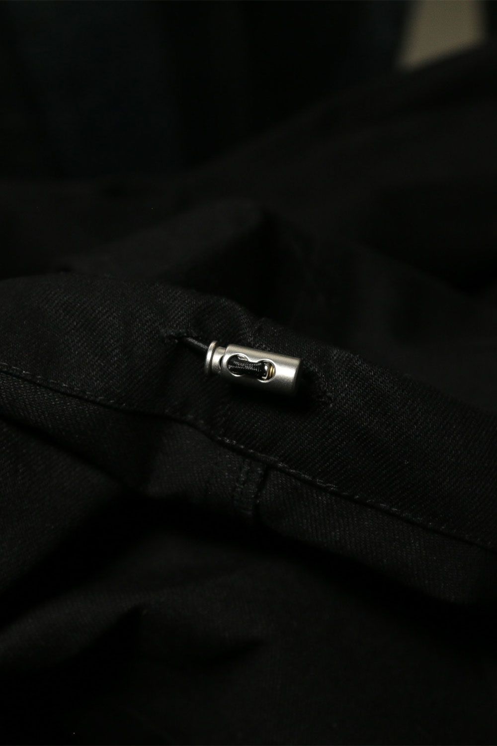 デニムタックワイドパンツ / Denim Tuck Wide Pants / ブラック