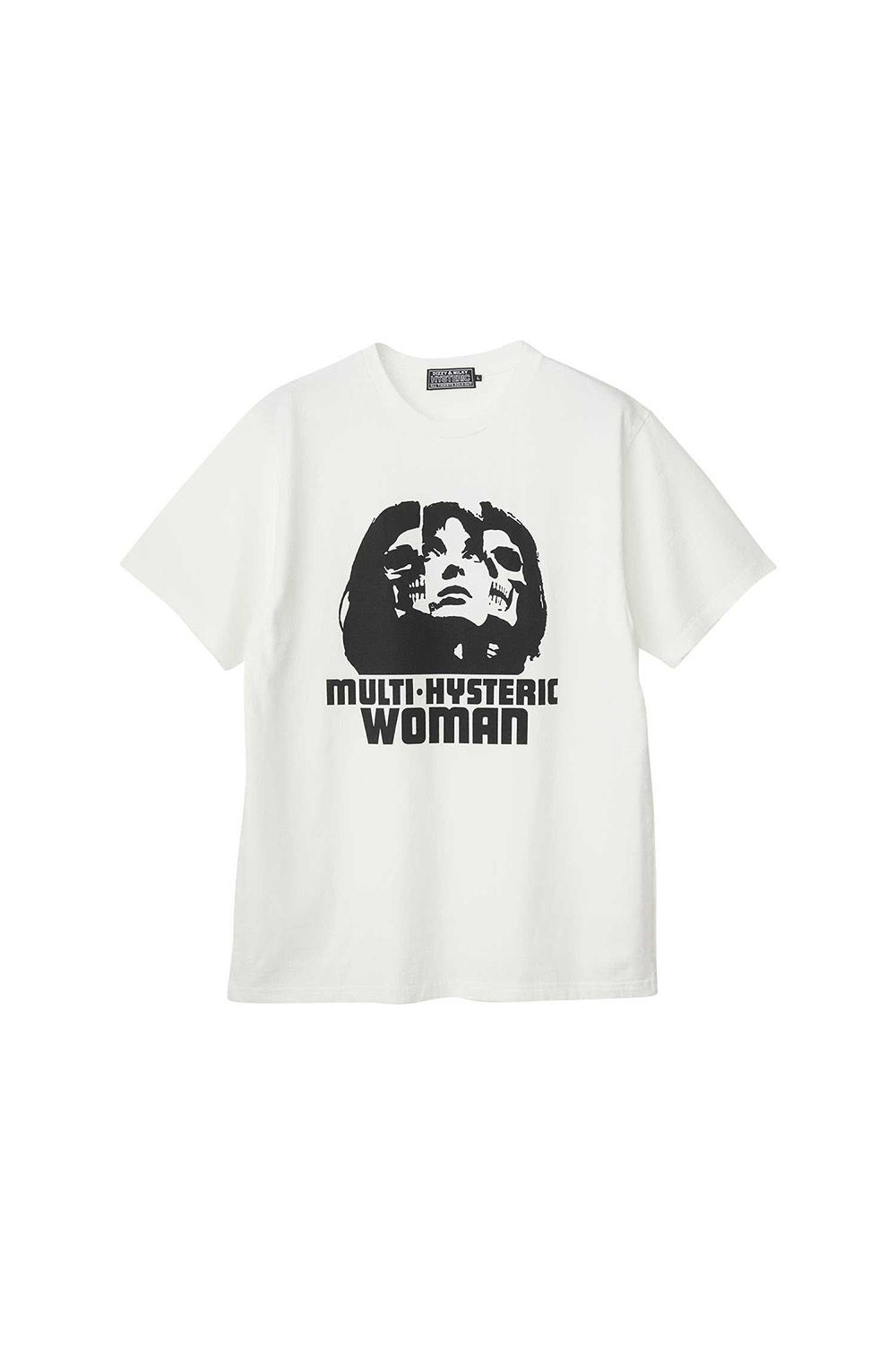 MULTI HYSTERIC SKULL Tシャツ / ホワイト