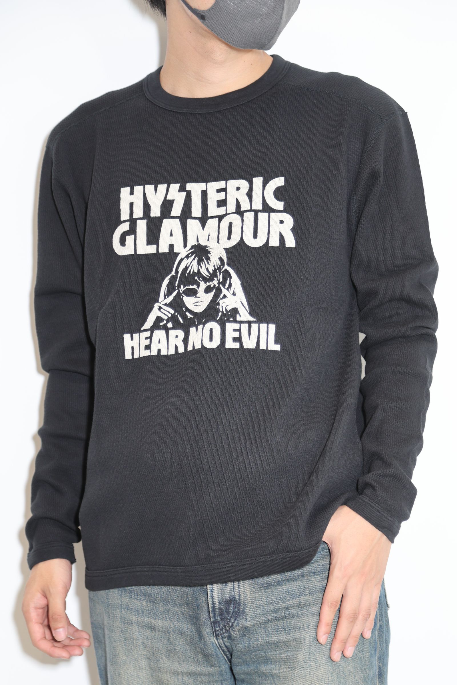 HYSTERIC GLAMOUR - HEAR NO EVIL Tシャツ / ホワイト | Tempt