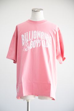 【BILLIONAIRE BOYS CLUB】COTTON T-SHIRT ARCH LOGO / ディープピンク