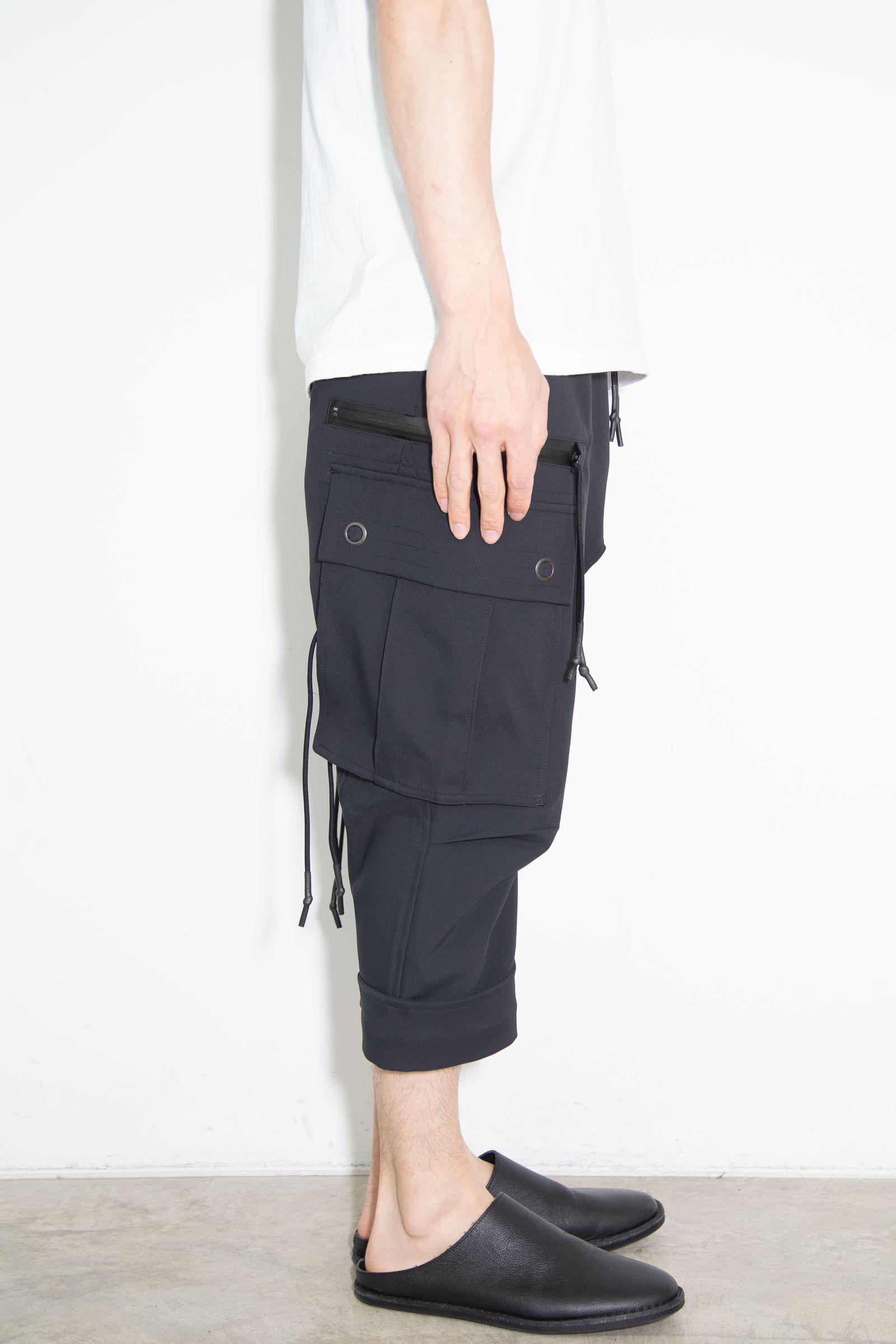 CROPPED EASY CARGO / ブラック
