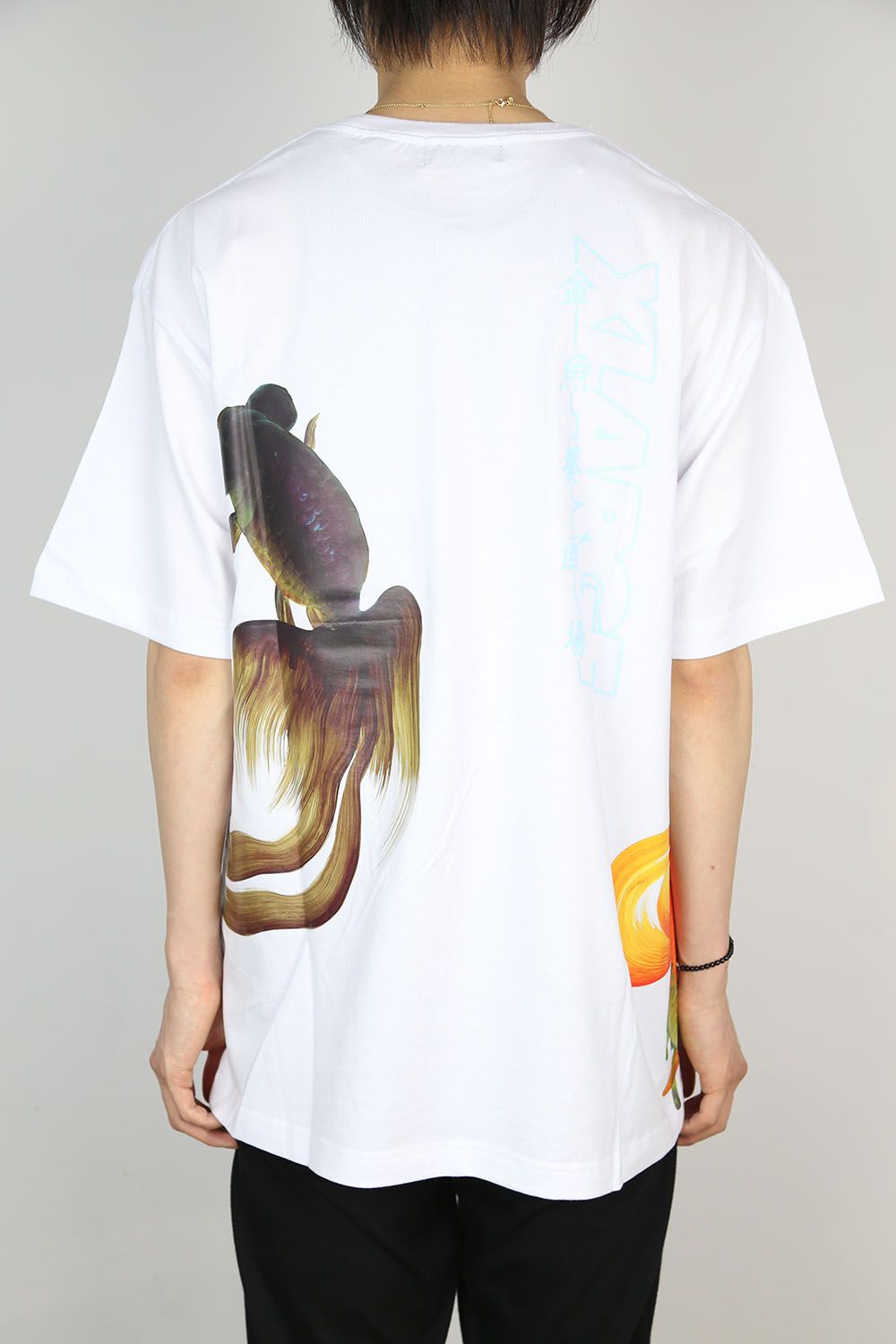 XLARGE - S/S TEE KINGYO SKIN SLANTED OG / ホワイト | Tempt