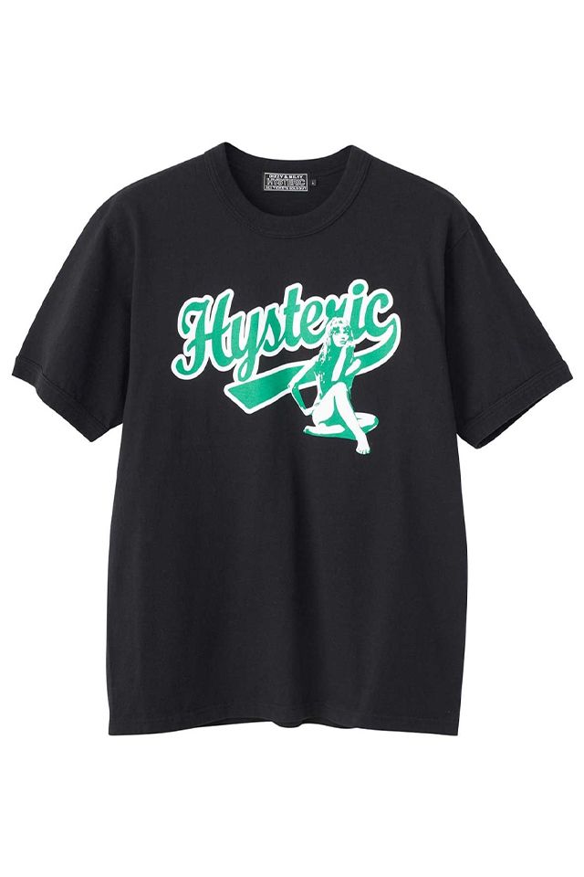 [ラスト1点 サイズL] HYSTERIC LEAGUE Tシャツ / ブラック