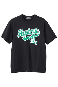[ラスト1点 サイズL] HYSTERIC LEAGUE Tシャツ / ブラック