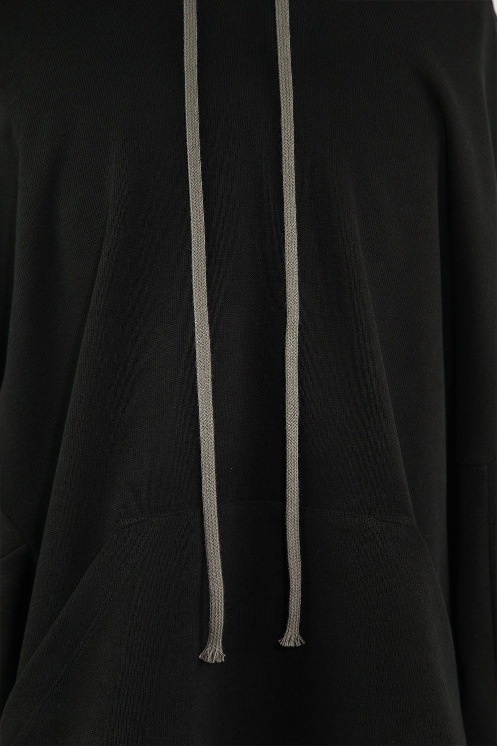 ドルマンフーディーニットプルオーバー / Dolman Hoodie Knit Pullover / ブラック
