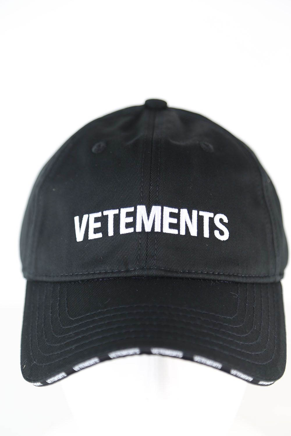 VETEMENTS - CLASSIC LOGO CAP / ブラック | Tempt