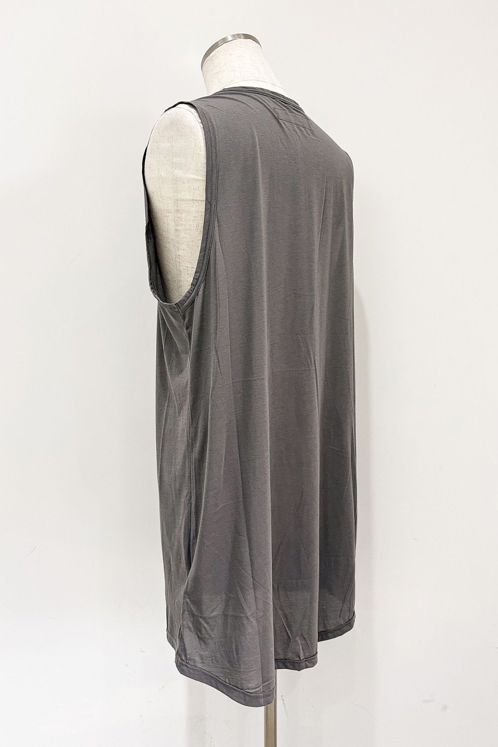 ロングタンクトップ / LONG TANK TOP / グレー / ag-6083-3