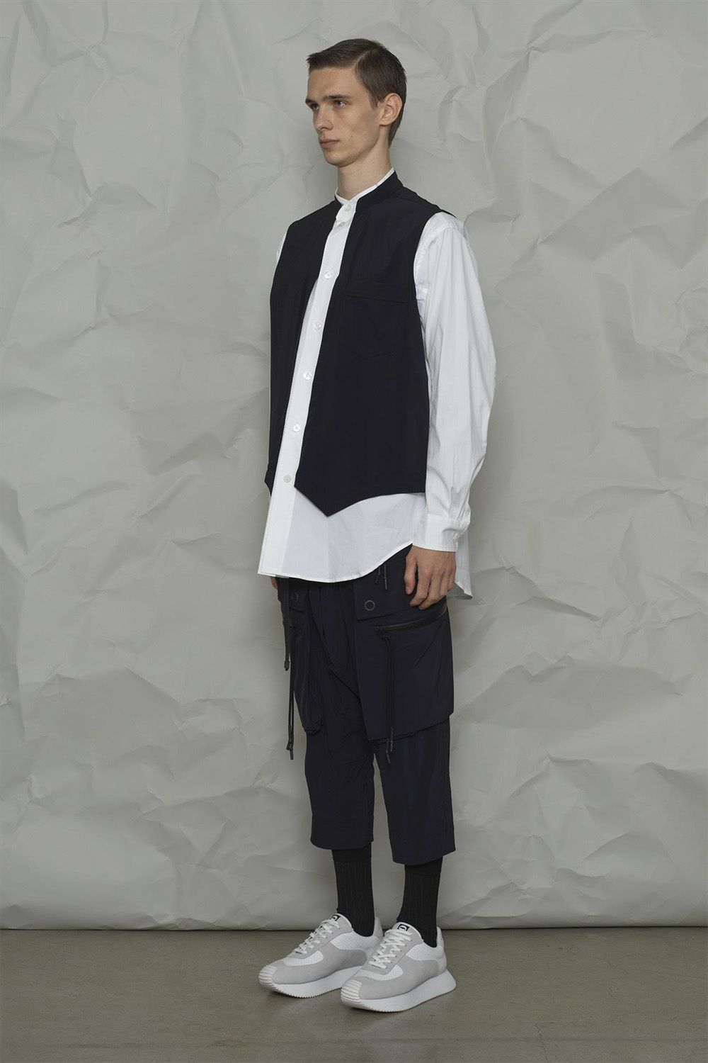 SARROUEL CROPPED CARGO / ブラック