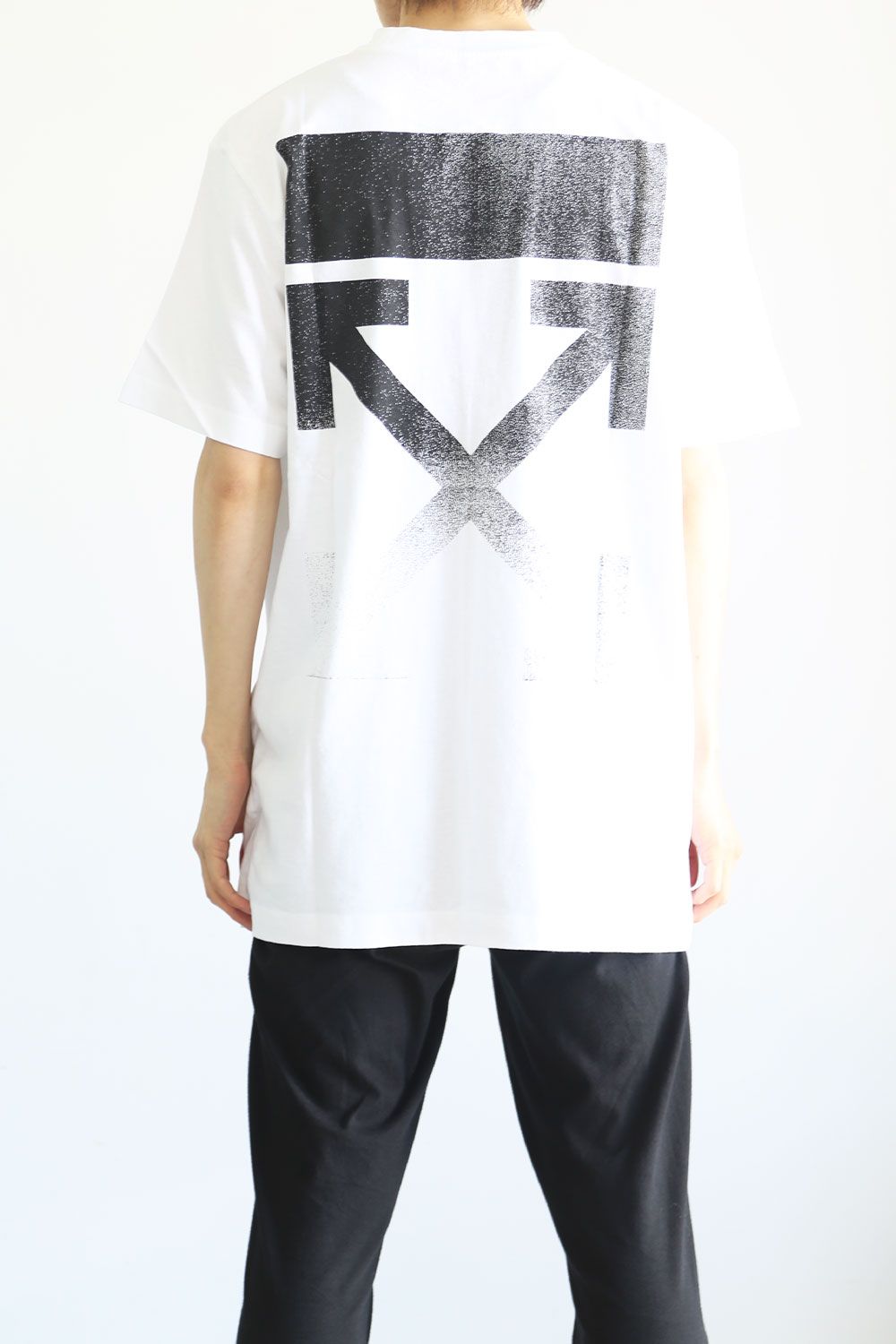 OFF-WHITE - DEGRADE ARROW S/S SLIM TEE / ホワイト×ブラック | Tempt