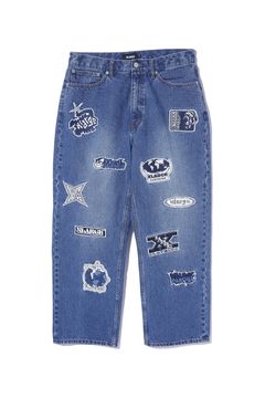 PATCHED DENIM PANTS / インディゴ