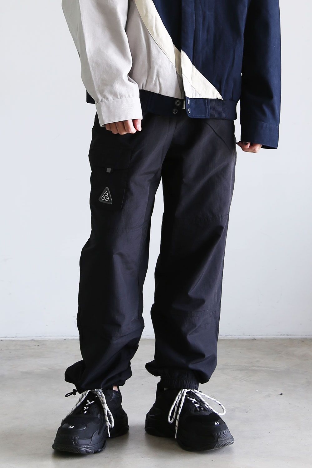 HUF - CINCH TECH PANT / ブラック | Tempt