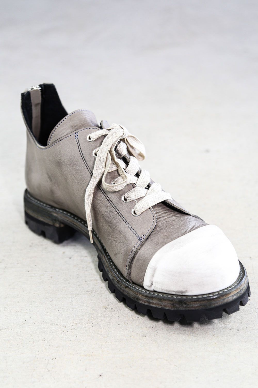 【A.F ARTEFACT x Portaille】レザーシューズ / Leather Shoes / グレー