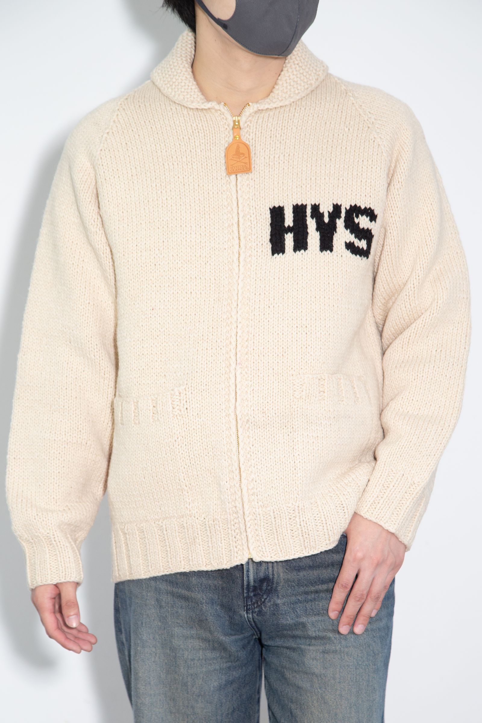 ヒステリックグラマーカウチン　ホワイト HYSTERIC GLAMOUR（ヒステリックグラマー）の「ROLLING STONES/TANG編