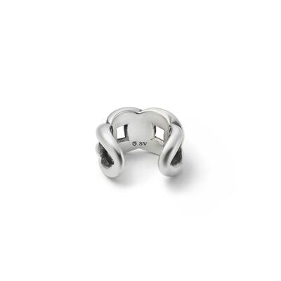 Curb Chain Ear Cuff/ シルバー