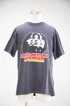 MULTI HYSTERIC WOMAN Tシャツ / ブラック