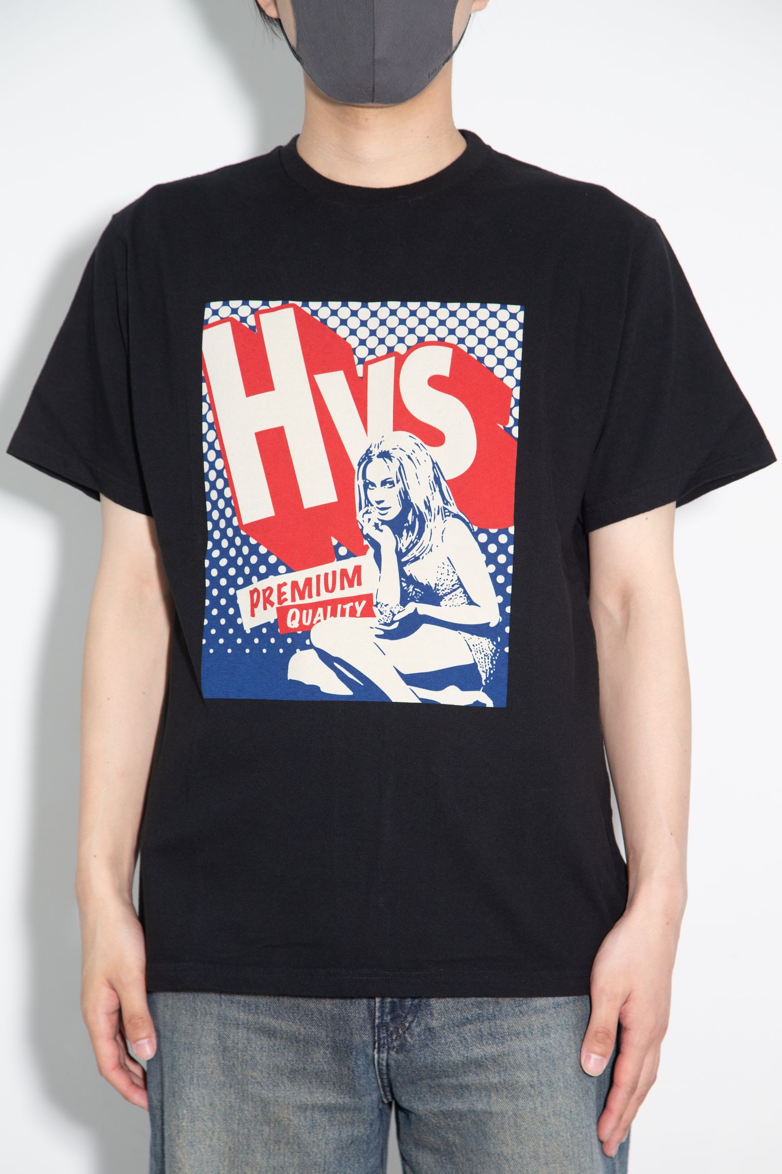 [ラスト1点 サイズXL] HYS SURF PREMIUM QUALITY Tシャツ / ブラック