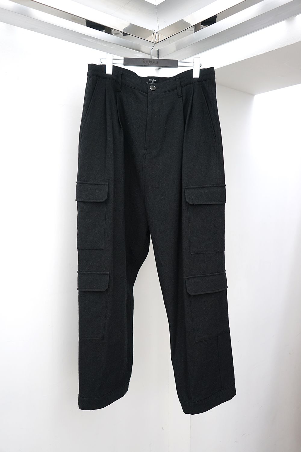 Cargo Drop-Crotch Pants