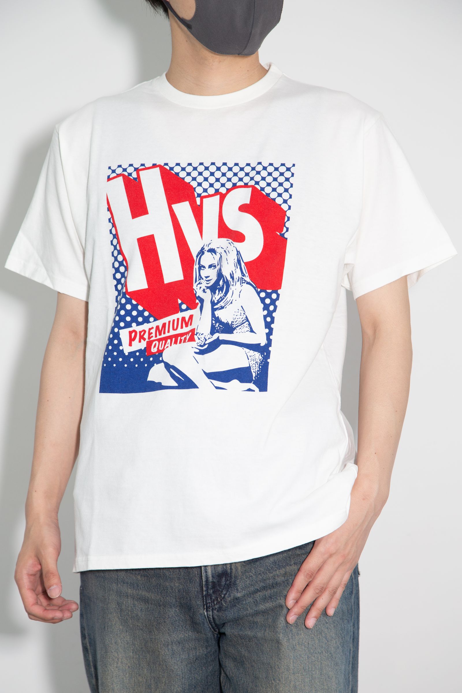 HYSTERIC GLAMOUR - HYS SURF PREMIUM QUALITY Tシャツ / ホワイト | Tempt