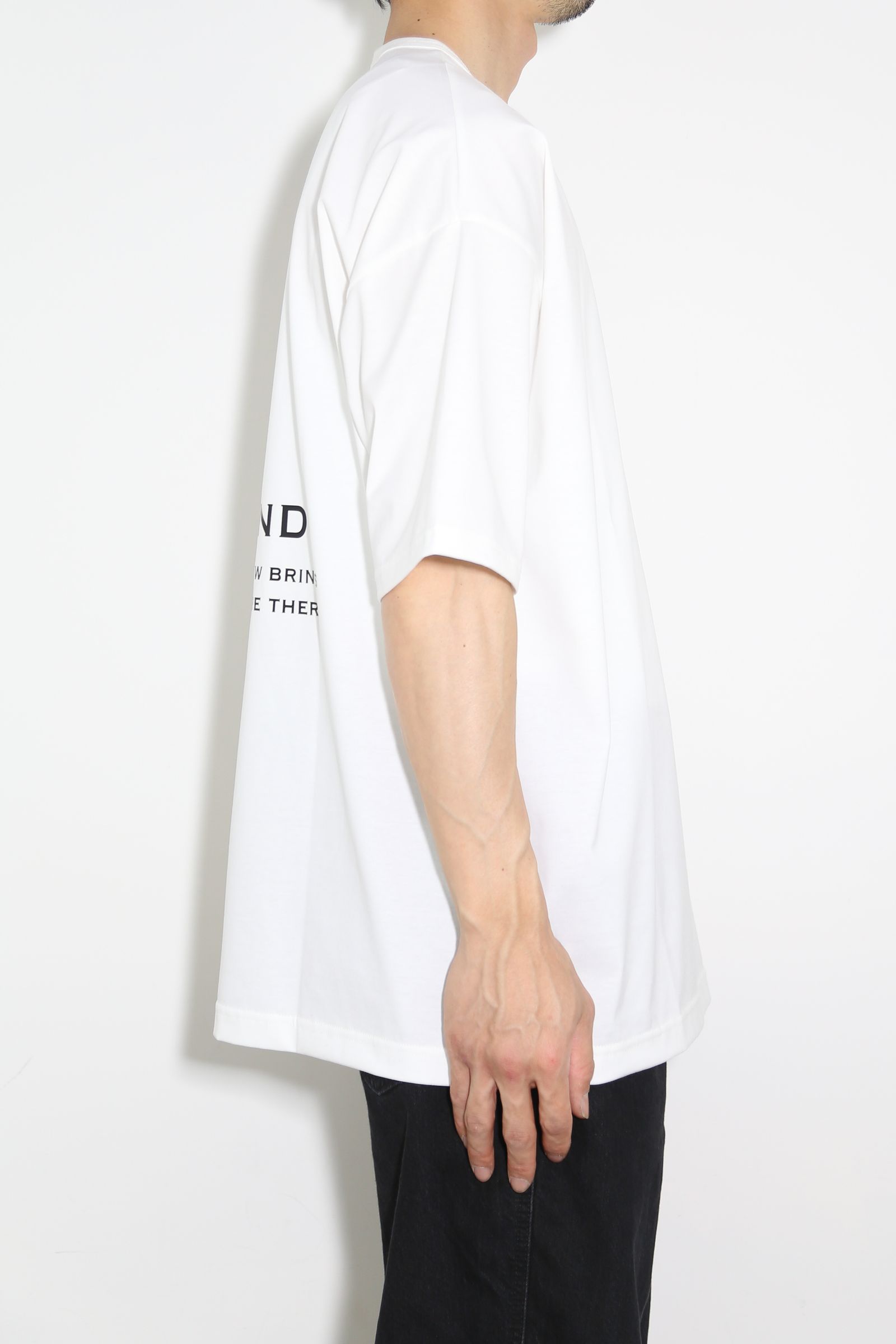 BACK ICON ROGO LOOSE TEE / ホワイト